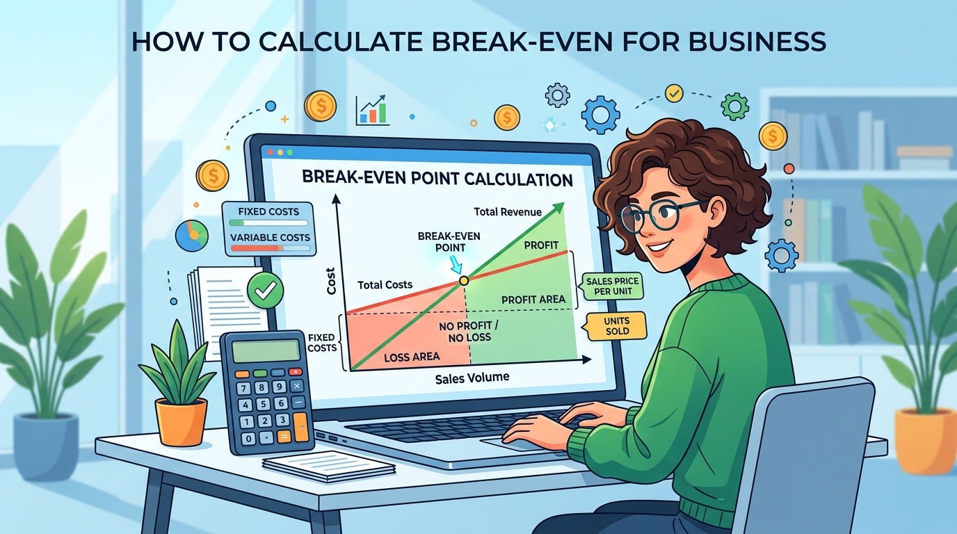 How to Calculate Break-Even Point - break-even calculator