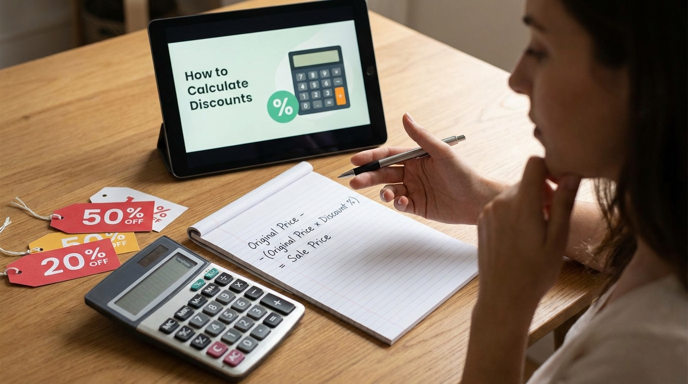 How to Calculate Discounts to Determine Discounts and final prices