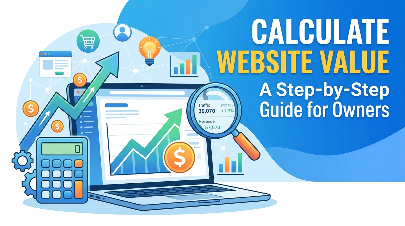 How to Calculate Website Value - website value calculation