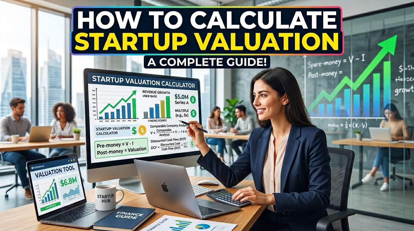 How to calculate the valuation of a startup